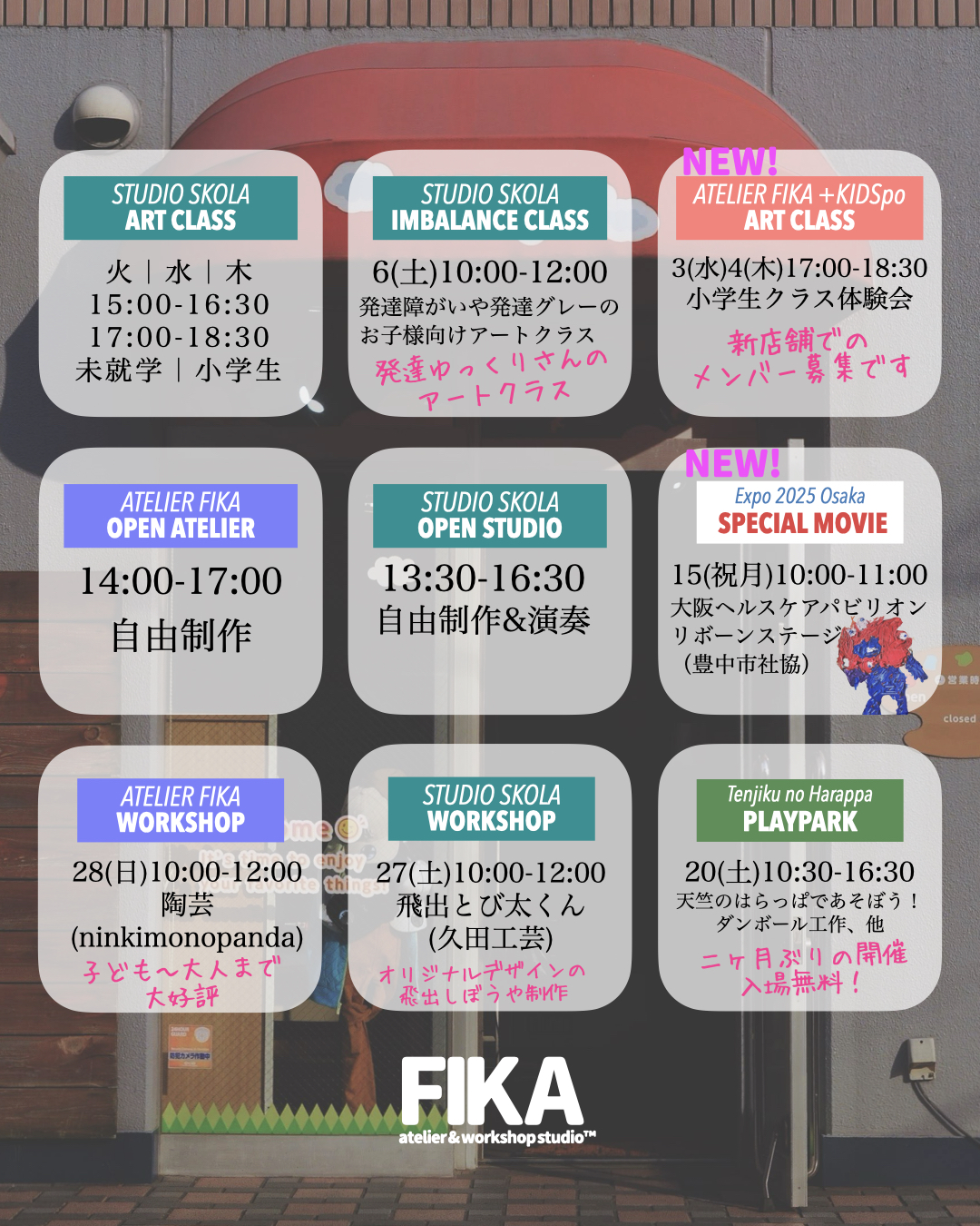 各プログラム詳細