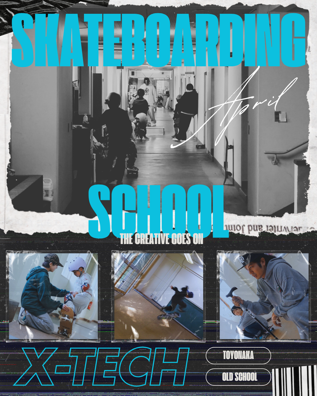 Xtech スケートボードスクール表紙